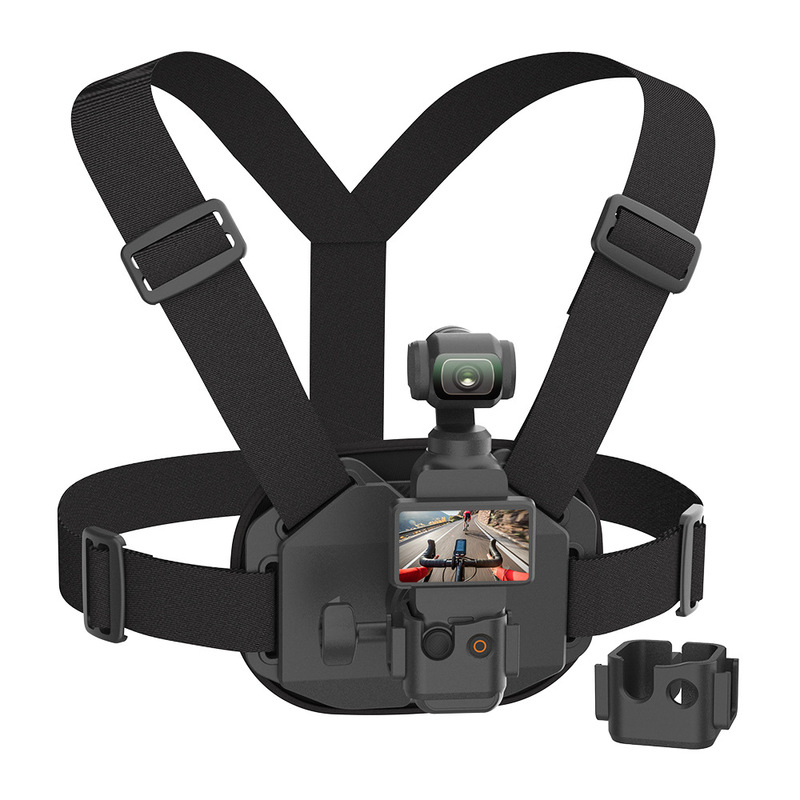 DJI Pocket3 ポケットアクションカメラ チェストストラップ ストラップホルダー ジンバル 第一人称視点 ベストバックスタビライザー|undefined