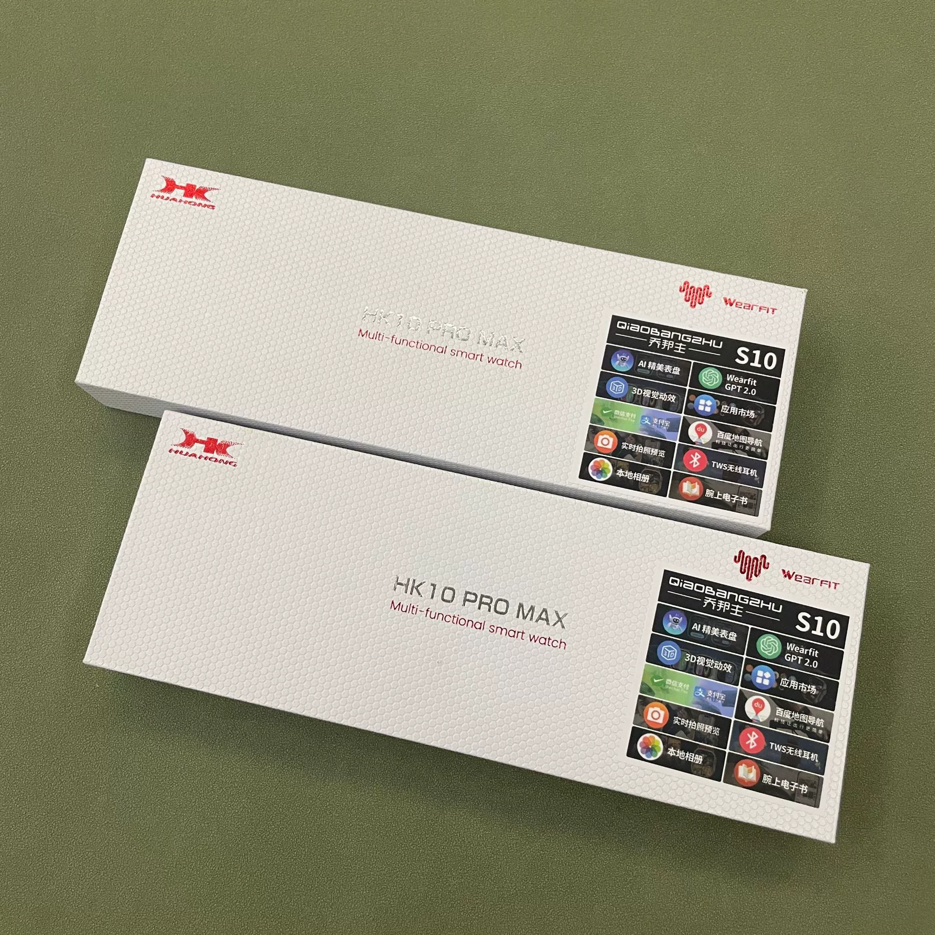 乔帮主 New HK10 Promax Smart Watch Double Payment Map Navigation Local Album and TWS Foreign Trade