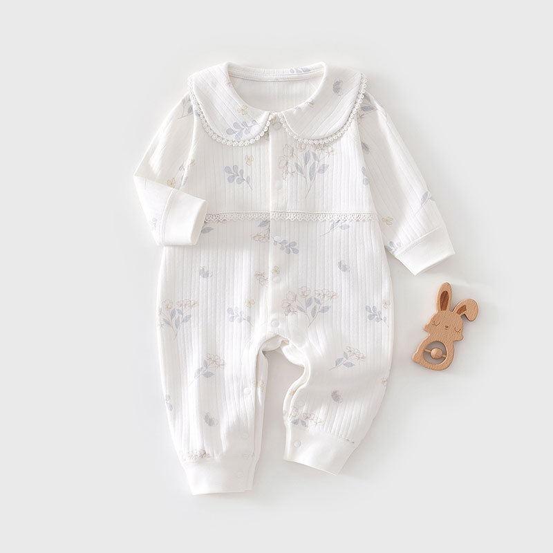 秋のベビー服 長袖ロンパース 新生児服 綿100% ロンパース 安陽ベビー服 ベビーロンパース|undefined