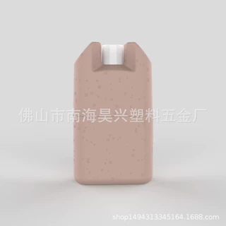 50ML小容量HDPE配盖方瓶 洗护用品分装瓶爽肤水乳液瓶子 厂家定制