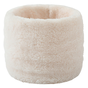 Autumn and winter plus velvet padded men's and women's single-ring pullover high collar collar cold-proof plush widened headgear warm scarf wholesale