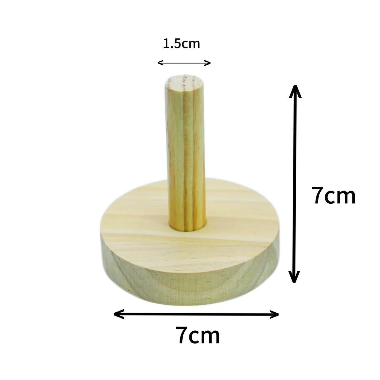 Juguete de Anillos para Loros, Interactivo y Molar para Aves