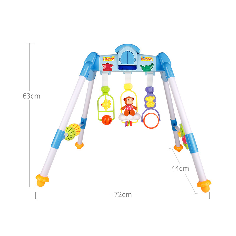 Guyu bé tập thể dục âm nhạc đa chức năng đứng 3-18 tháng tuổi bé nhẹ nhàng và ngủ tập thể dục đồ chơi giáo dục sớm cho nam giới và phụ nữ
