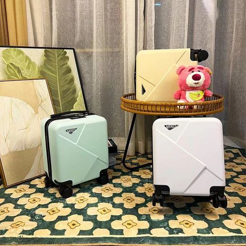 14-inch small rolling suitcase 20*30*40 Spring / Western Airlines travel checked luggage password case carry-on