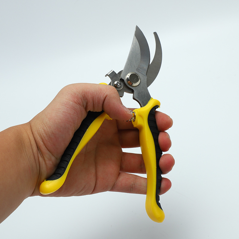 Tijeras de jardín universal tijeras de fruta antideslizante de ahorro de mano de obra tijeras de poda tijeras de jardinería herramientas de jardín al por mayor