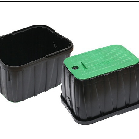 Caja de válvula al por mayor de 6 pulgadas de 10 pulgadas de 12 pulgadas de 14 pulgadas de válvula de plástico válvula de toma de agua rápida para riego de jardín verde