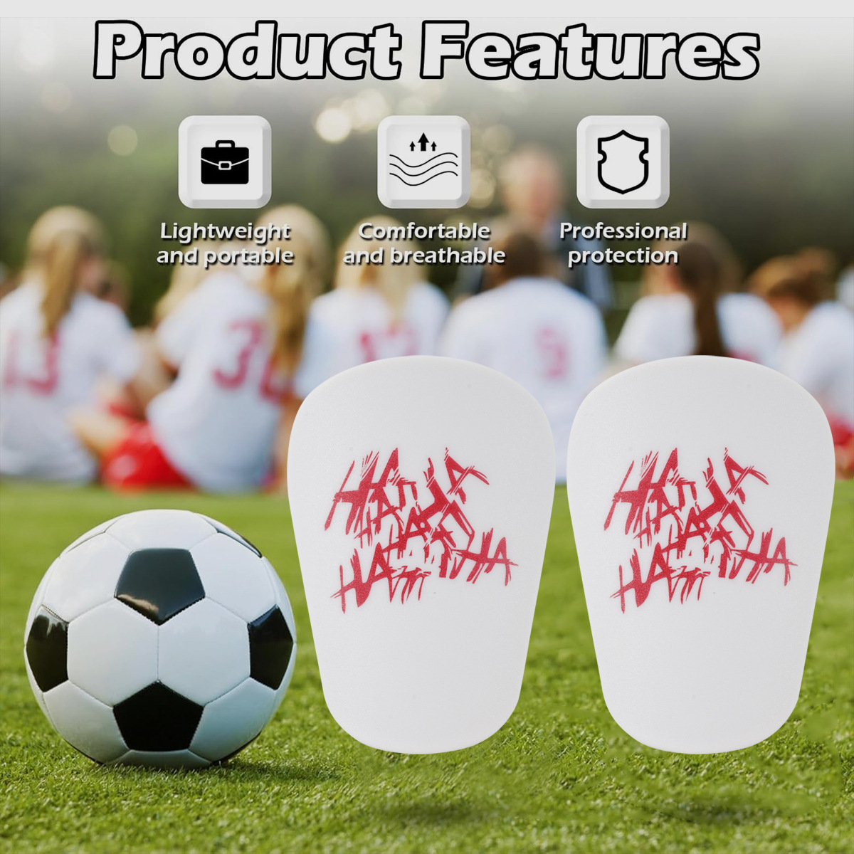 Shin Guard Football Shin Guards Calf Training Sturdy Knee Pads Anti Collision Insert Shin Guards_voghion.com