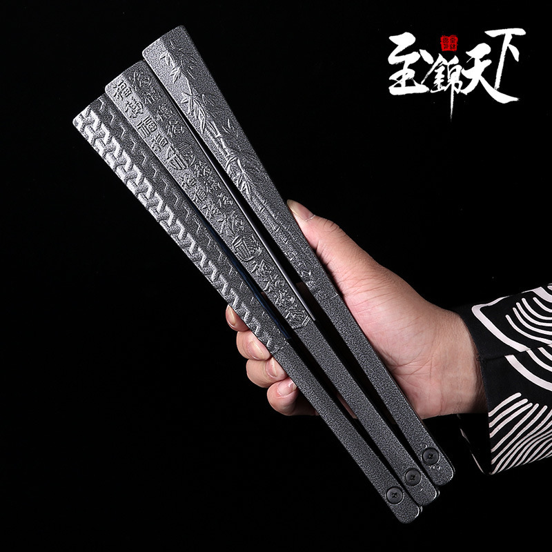 10inch マグネシウムアルミ合金扇子中国風シルク布カンフーファン金属非チタン合金自己防衛ファンドロップシッピング|undefined