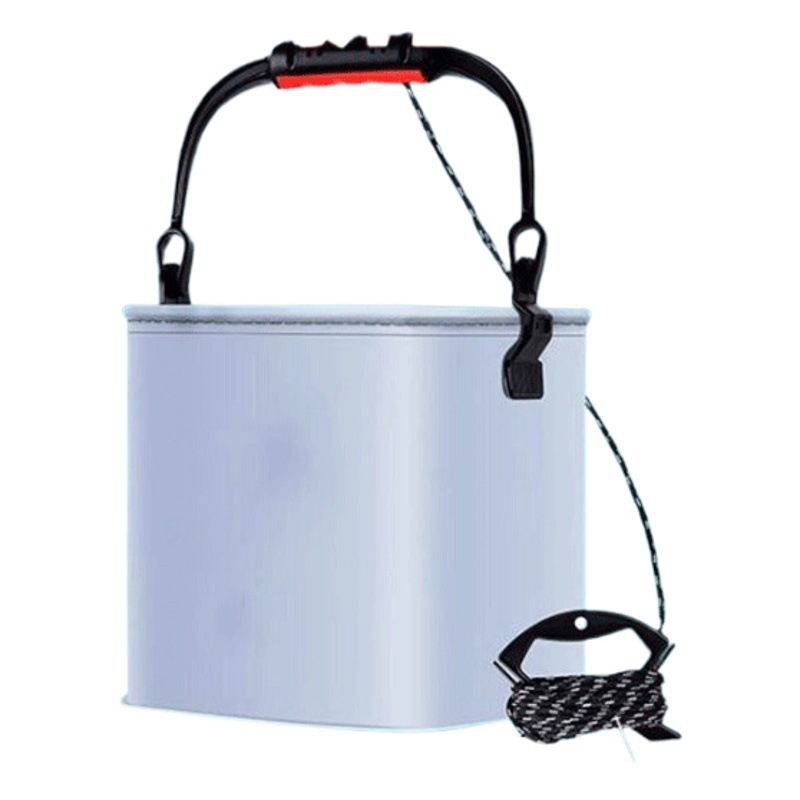 Foldable bucket EVA fishing bucket Luya wild fishing fish protection bucket fish bucket portable bucket equipment wholesale