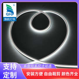 LED硅胶方形6x6mm迷你霓虹灯带 嵌入式线形灯带户外防水led灯