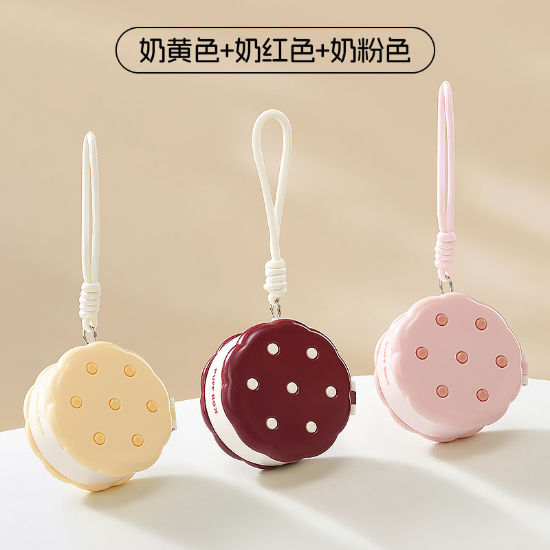 【原创】新款双层粉扑收纳盒高颜值便携轻盈饰品耳环耳钉收纳神器|undefined