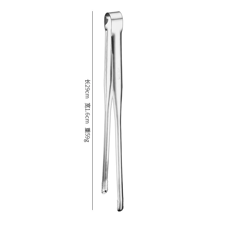 [304 нержавеющая сталь барбекю щипцы, щипцы для готовки без ожога, для стейка, жарки, хлеба]