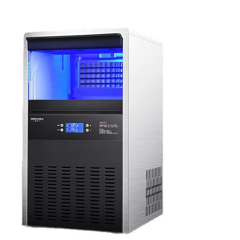 Máquina de hielo demas comercial gran máquina de hielo de 60 kg máquina de hielo de gran capacidad café, leche, té Bar máquina de hielo totalmente automática