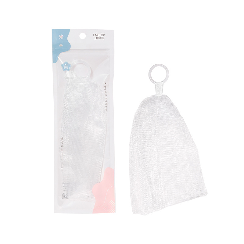 LMLTOP red espumante de doble capa colgante espumante red de lavado facial limpiador multipropósito espumante red C069