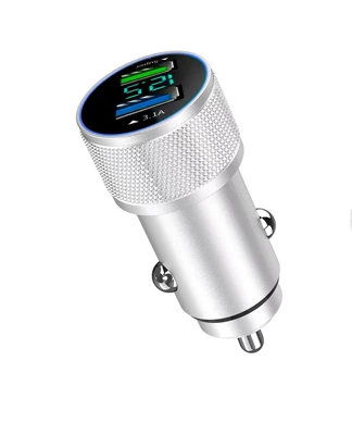 Mobile Phone Charger with Cable – Mobil şarj cihazları - super-fast-charge-66w31a-silver-with-color-box