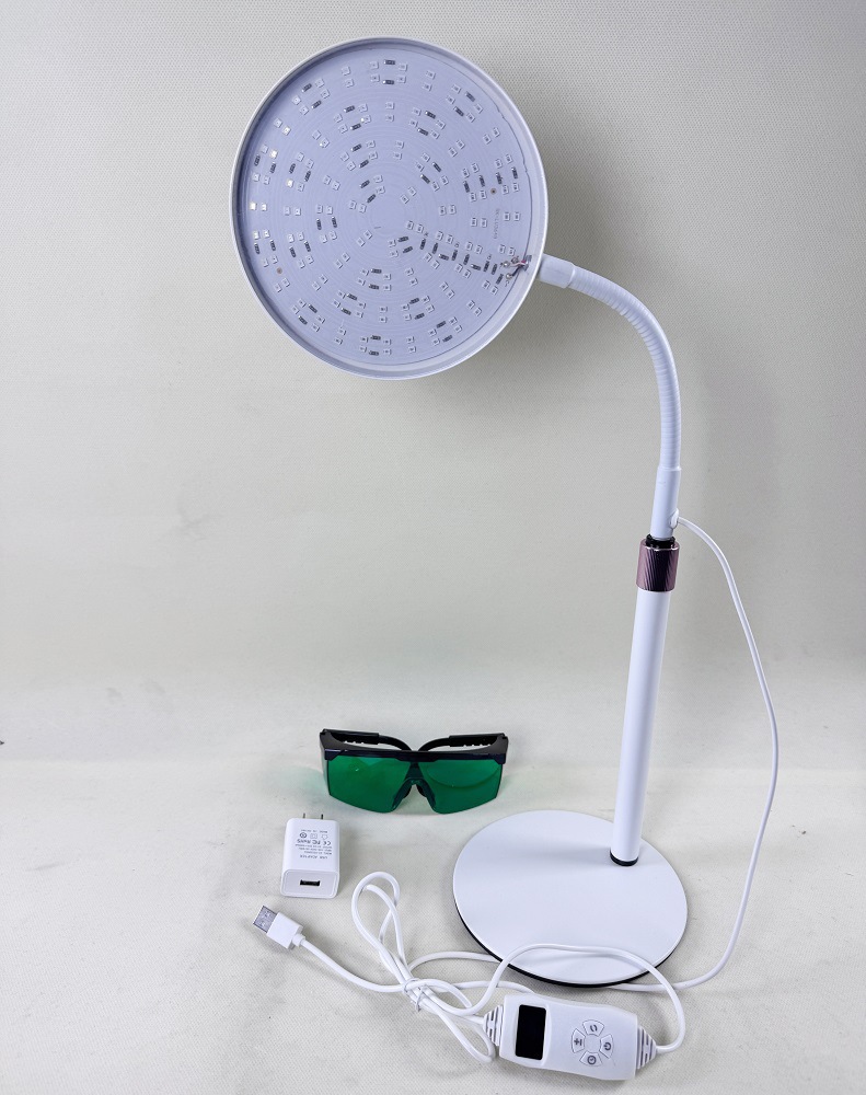 Luz infrarroja roja de 660850nm para rejuvenecimiento de la piel, reparación de belleza, curación, alivio del dolor, lámpara de terapia inteligente temporizada para uso doméstico.