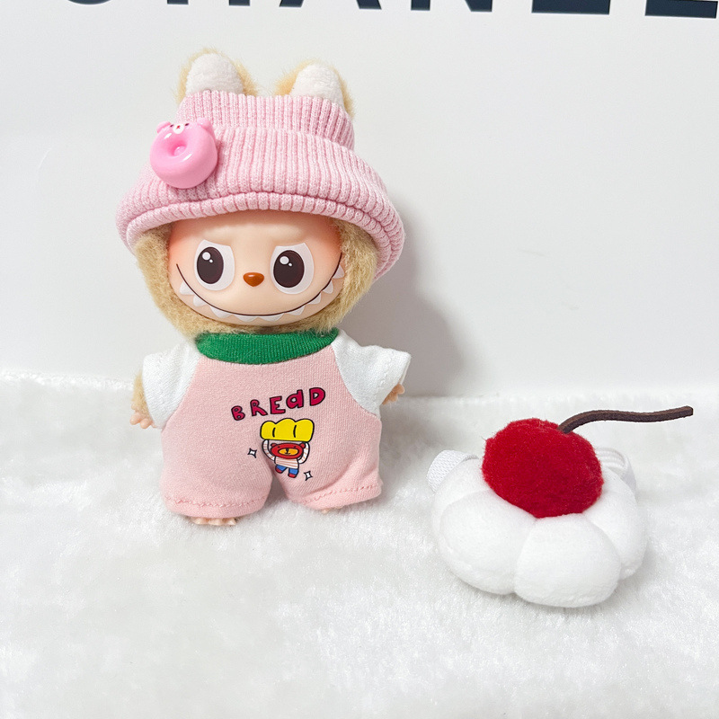 现货拉布布4.0衣服 林小牙可爱连体裤 泡泡玛特挂件labubu4.0娃衣|undefined
