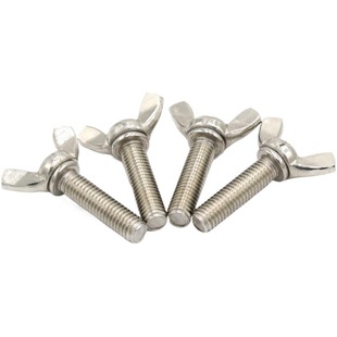 201 304 stainless steel butterfly screw butterfly claw ingot hand screw butterfly Bolt M5M6M8M10
