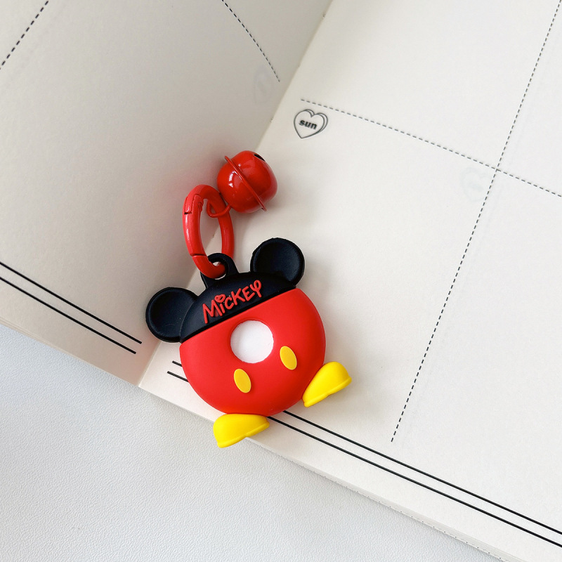 かわいい iPhone Apple トラッカー保護カバー Airtag 紛失防止デバイス収納ボックス漫画シリコンソフトケースに適しています|undefined