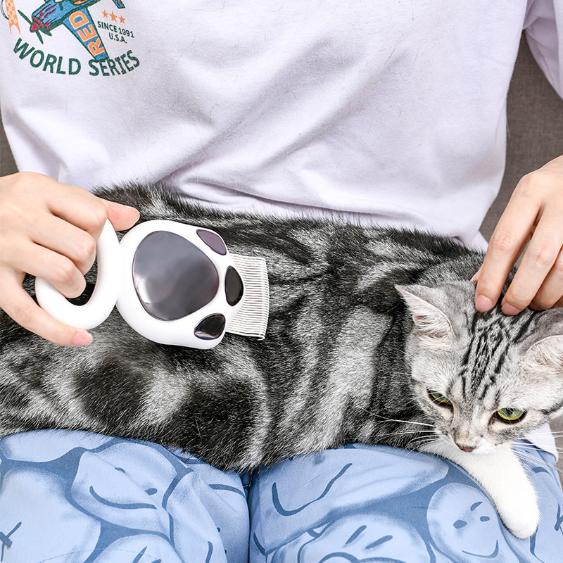 Gato creativo rascarse peine mascota gato perro limpiador de pelo gato peine de eliminación de pelo peine de perro mascota suministros para mascotas