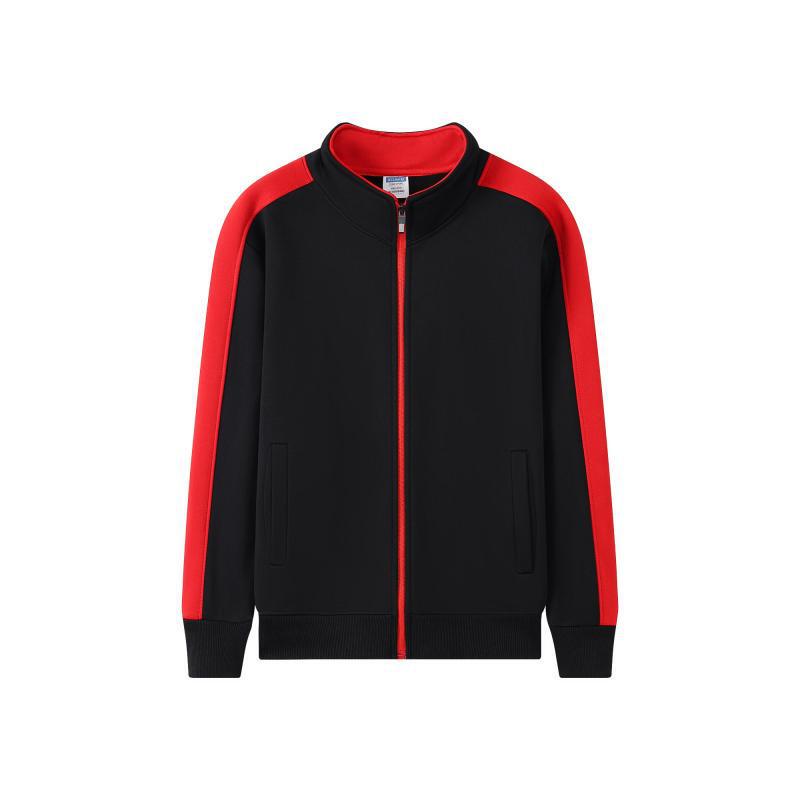 秋冬摇粒绒开衫卫衣定制餐饮工作服刺绣印字logo班服拉链外套颜|undefined