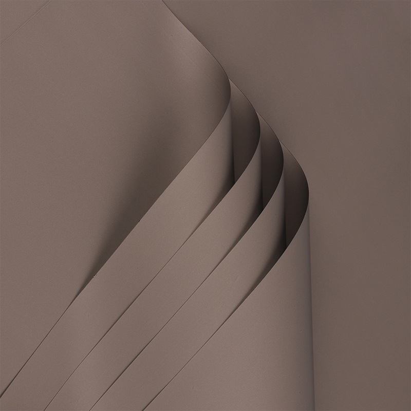 Macaron extra grueso 8 filamentos película perlada papel pionero al por mayor película perlada impermeable floral papel de envoltura de flores papel de embalaje de ramo