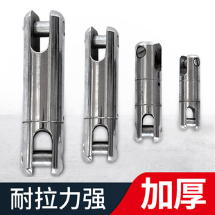 Jinyou Cable Rotating Connector Swivel Universal Joint Mesh Sleeve Connector Power Construction Traction Anti-bending Connector