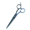 F-Black and Blue Flat Scissors