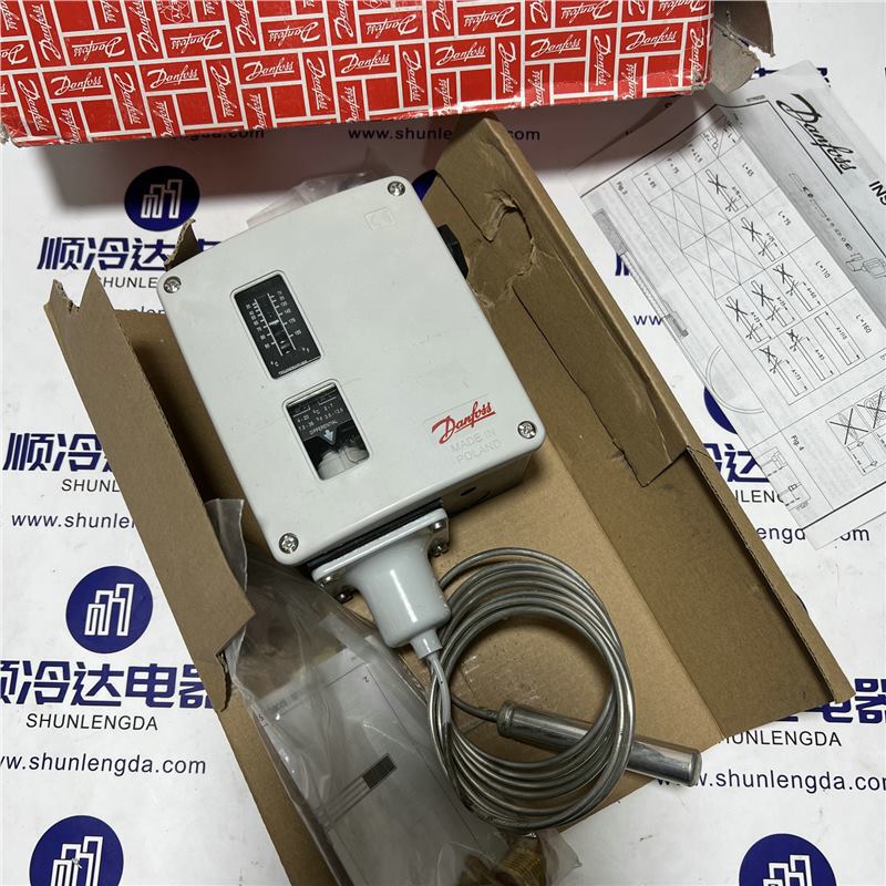 Danfoss Temperature Controller Rt106 017-5048 20～90 Degrees