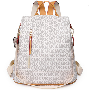 Anti-theft Backpack Women's 2023 New Large Capacity Fashionable All-match Women's Bag Lightweight Casual Travel Small Backpack