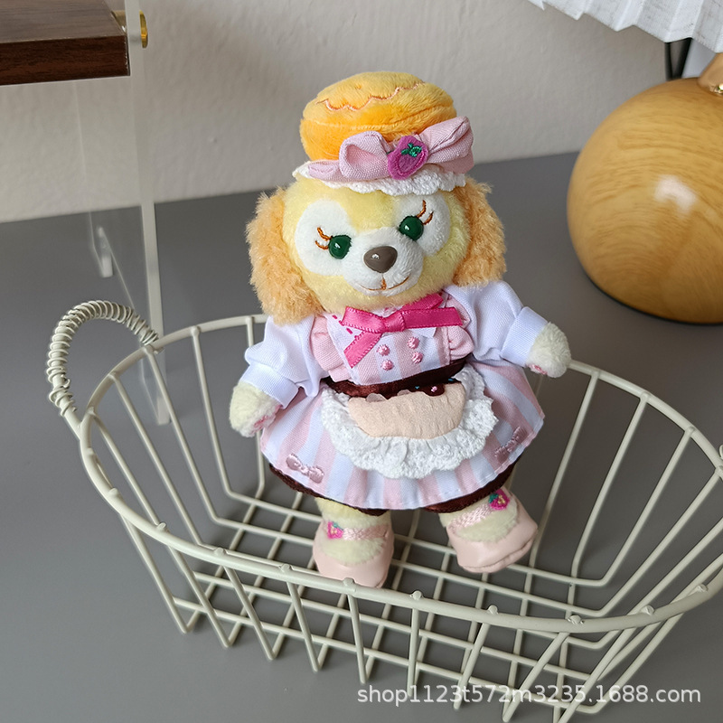 チョコレートベルベビー服白チョコレート黒チョコレートケーキリンナベルキーホルダーペンダントかわいいぬいぐるみ 10 センチメートル|undefined