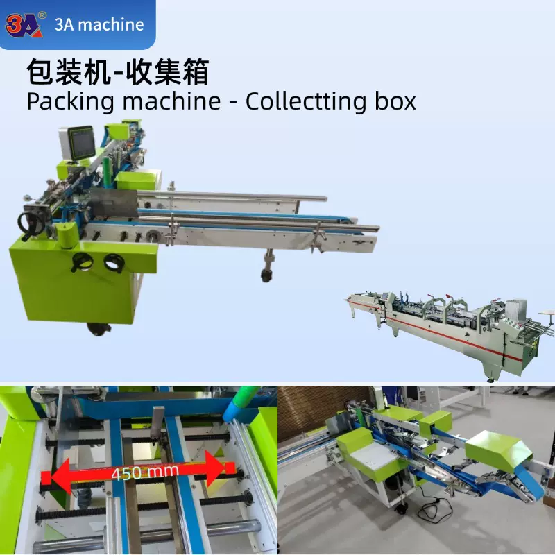 收盒机 可卡盒 可瓦楞 包装 印刷 工厂 糊盒机配套设备 流水线