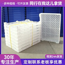加工定制PE冷冻盘冰盘塑料烘干盘网格晾晒盘长方形单冻器周转箱