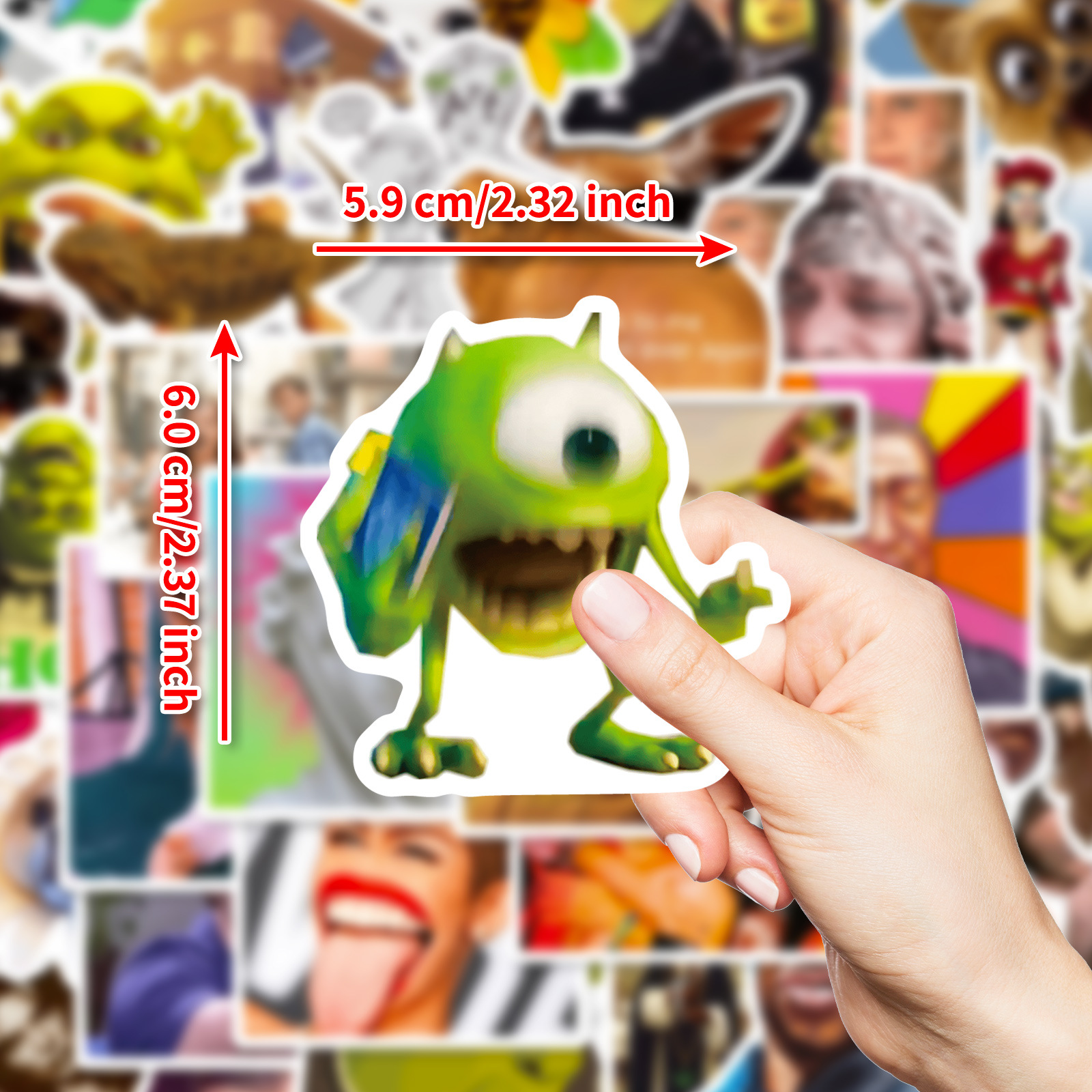 50 funny stickers
