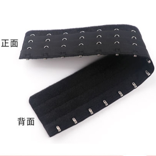 Factory stainless steel body shaping corset extension buckle, three rows of 13-button to 18-button underwear buckle extension buckle