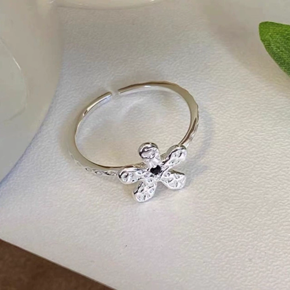 Кольцо 925 пр. серебро, gem-акцент, благородная лёгкая отделка высокого качества