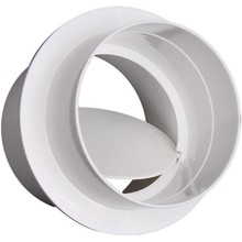 新风排风通风圆形管道油烟机浴霸排烟道单向止逆止回阀防倒灌串味