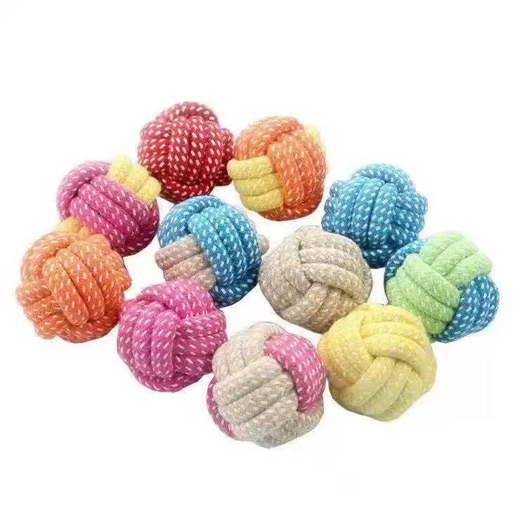 Braided rope ball