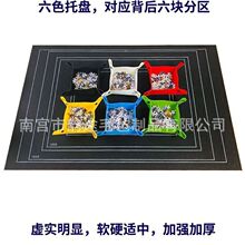 批发新款加厚毛毡拼图收纳垫跨境拼图存储垫游戏垫简约时尚拼图毯
