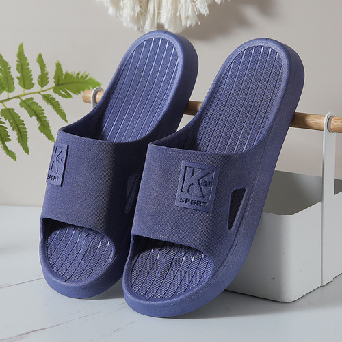 Home Cheap Hospitality Silent Household Men's and Women's Soft Sole Hotel Hotel Beauty Salon Bathroom Anti-Slip Sandals and Slippers Wholesale