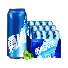 雪花啤酒经典勇闯天涯500ml×12罐装麦汁浓度