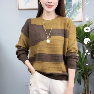 时尚休闲女装妈妈装毛衣针织衫细节匠心，演绎日常通勤款|undefined
