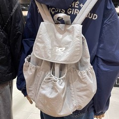 韓国marit*eナイロンバックパック女性用、多用途カジュアル軽量登山バックパック男性用スクールバッグを越境輸出