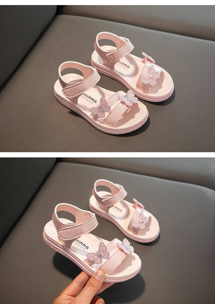 Filles mode chaussures décontractées plat léger strass arc mignon chaussures habillées confortables pour les enfants_voghion.com