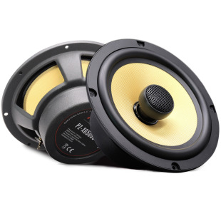 American PUZU Biao family glass fiber Sound Basin 6.5-inch coaxial car speaker 180W output power (2 pieces Price)
