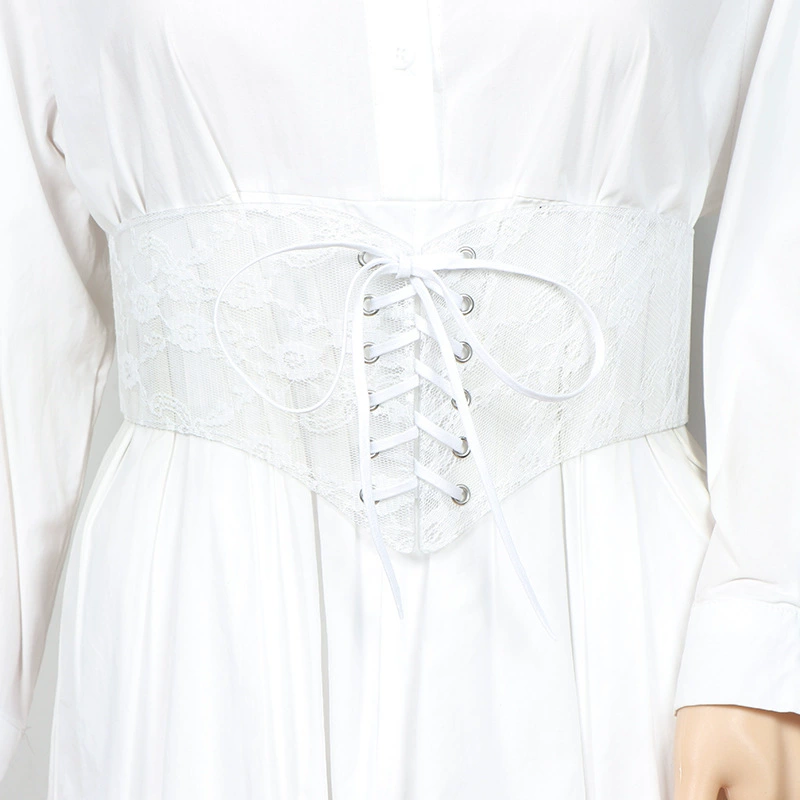 Поясной ремень, подтяжки, кружевной полиуретановый аксессуар, панк стиль, эластичный пояс