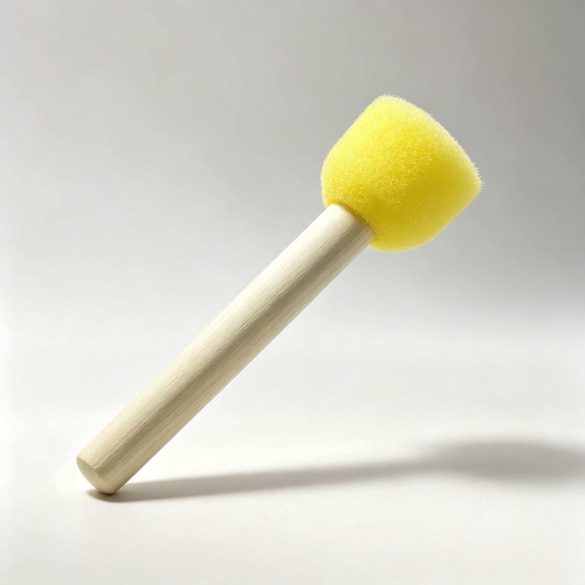 Pincel de Esponja para Pintura Infantil de Esponja y Madera para Pintura Infantil
