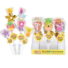 家禾丽贝比棒棒水晶棒棒糖会发光糖果零食花束创意造型风车硬糖