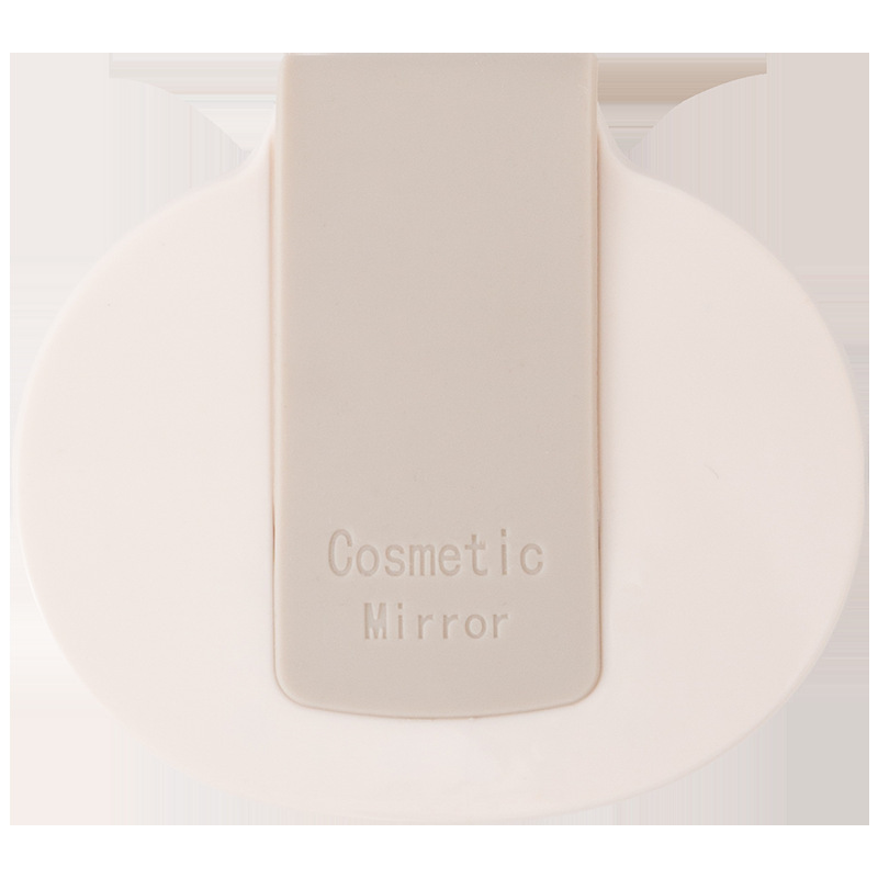 Handheld folding portable small double-sided mirror for traveling