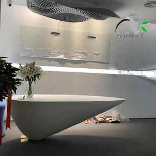 Engineering Customization Grg Desk Furniture Business Reception Desk Bank Personality Customized Style